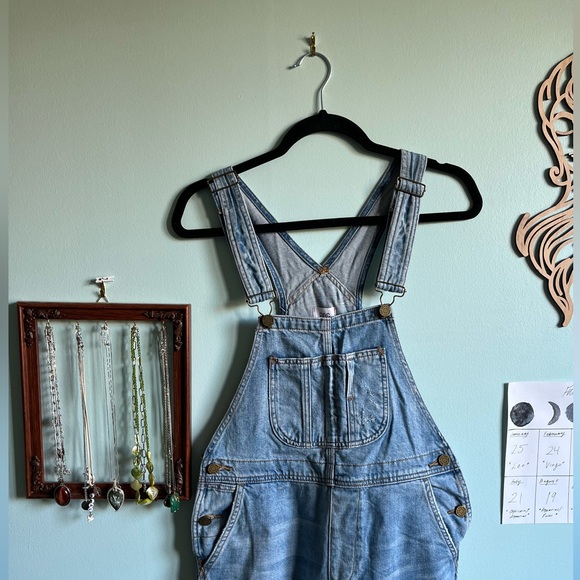 BDG Ripped Denim Overalls - Picture 2 of 10